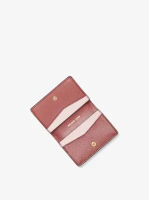 Small Logo and Leather Wallet