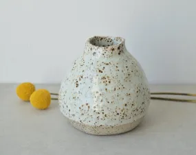 Speckled bud vase VI