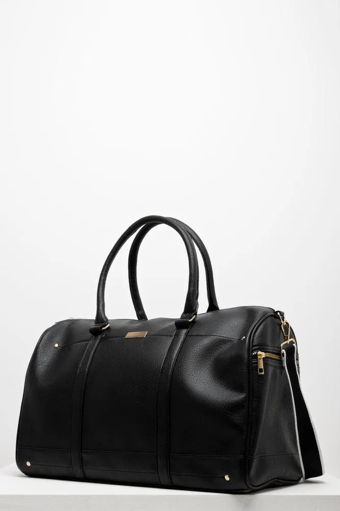 Strappy Weekender Bag Black