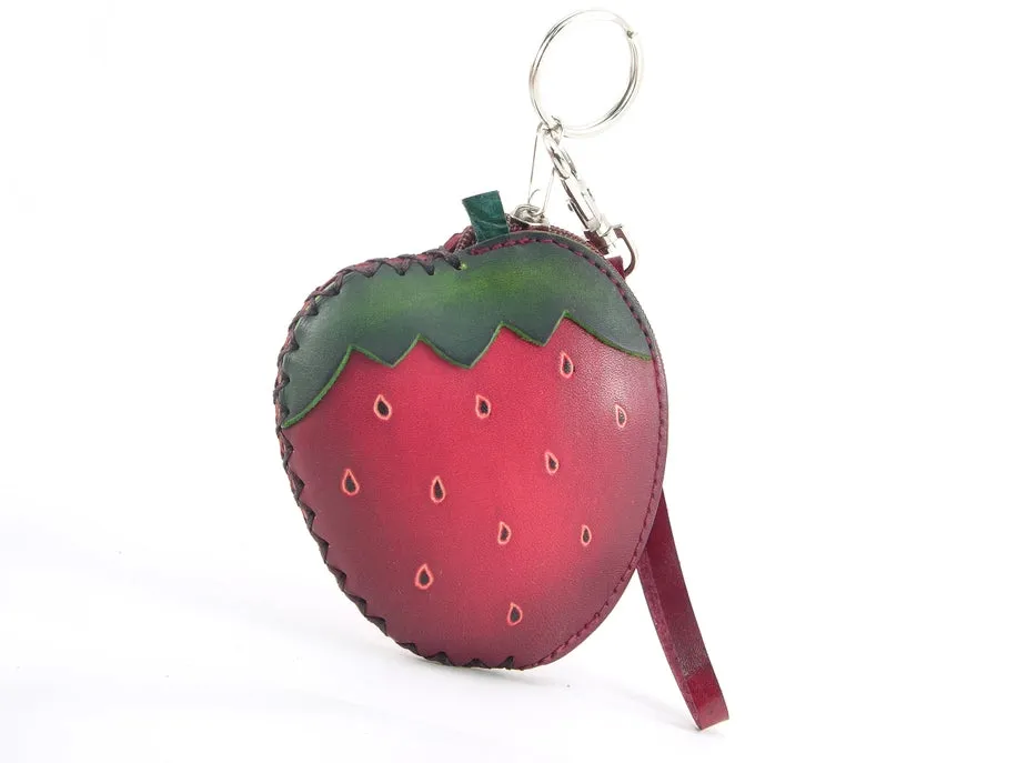 Strawberry Coin Purse Wristlet #305