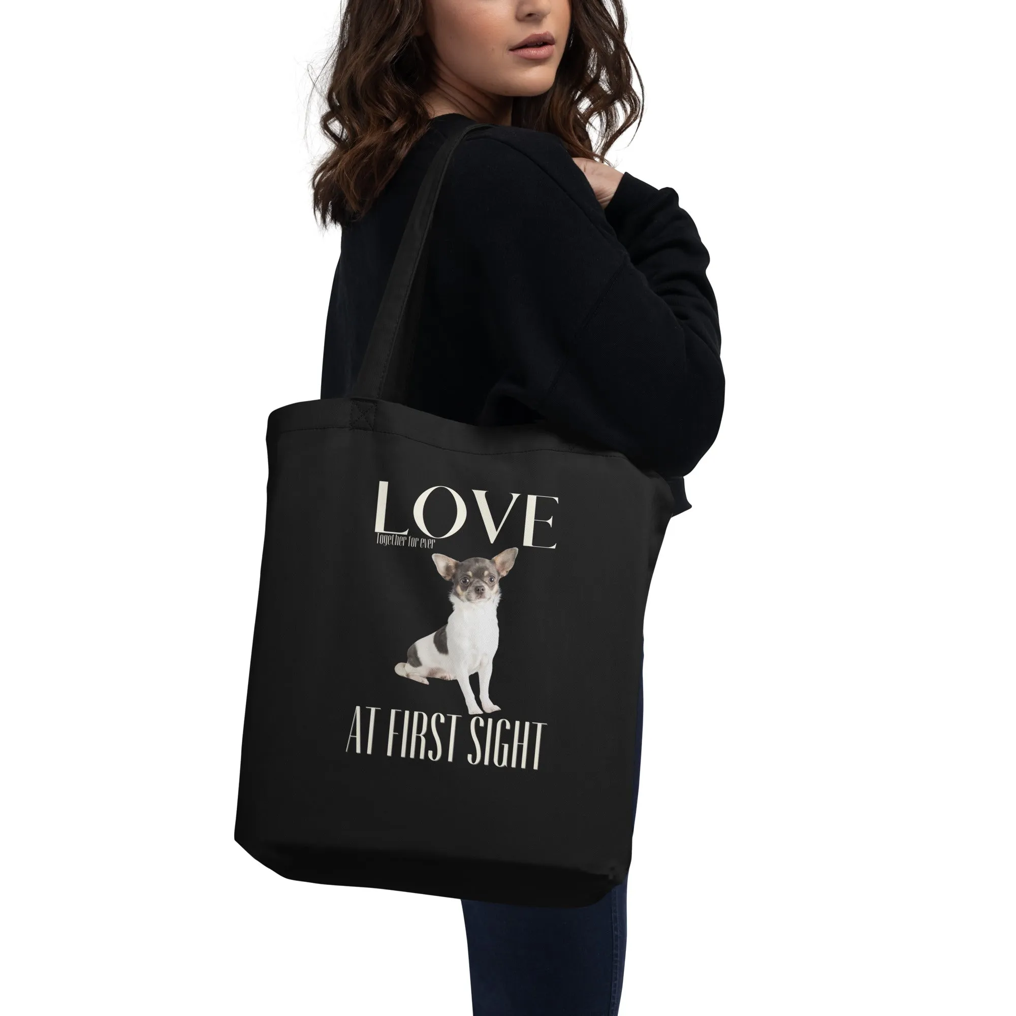 Sustainable Tote Bag Chihuahua Lovers