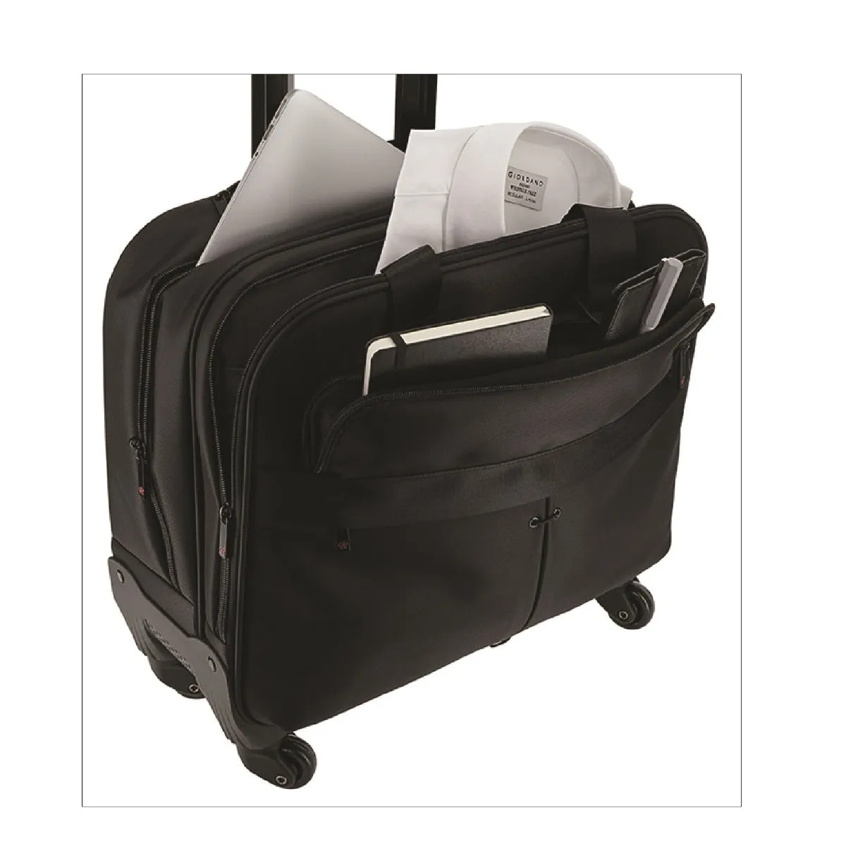 TBSN 103 LAPOVO - 17 Inch Computer Case Trolley - Black