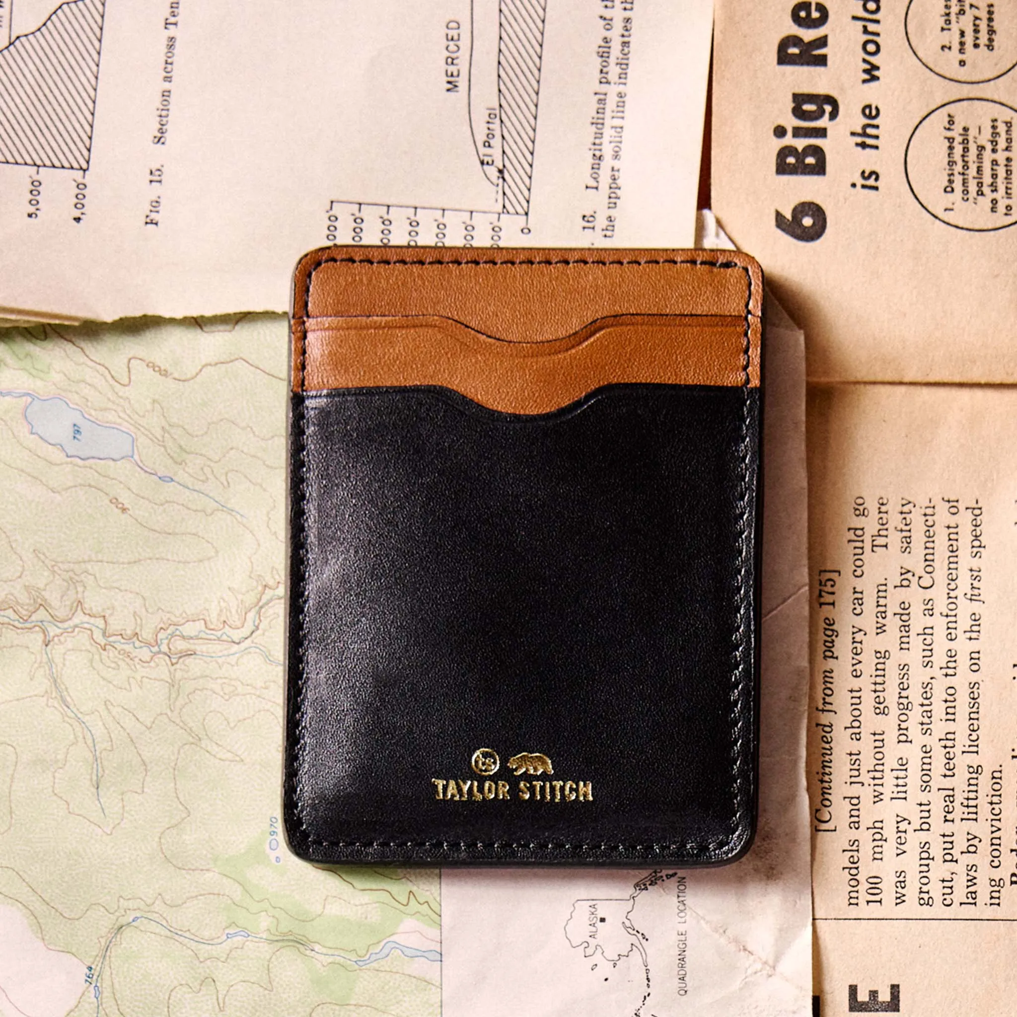 The Minimalist Wallet in Black