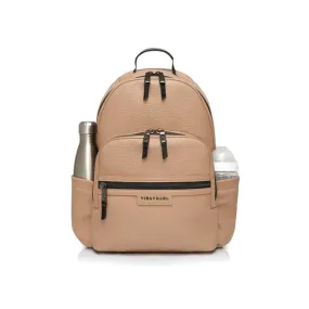 Tiba   Marl Elwood Twin Changing Backpack - Taupe