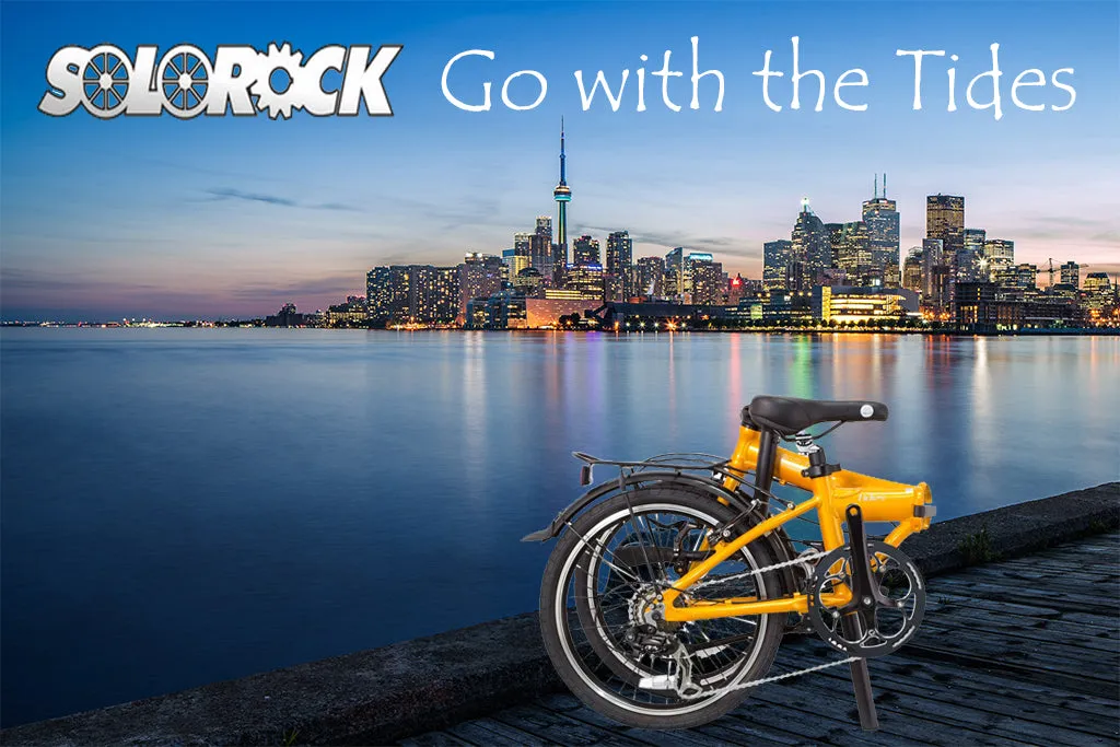 Tides - SoloRock 20" 7 Speed Aluminum Folding Bike