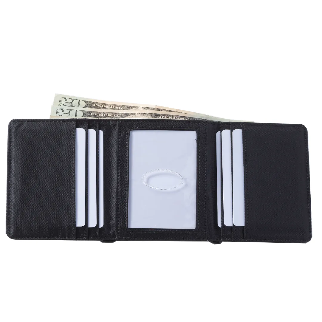 Tri-fold Wallet Black