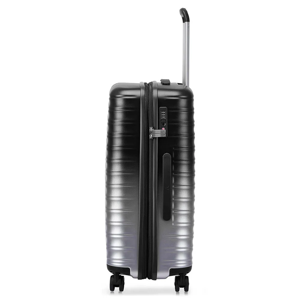 Trolley Medio Espandibile Rigido RONCATO 65cm 4 Ruote Linea Wave Spot Colore Nero