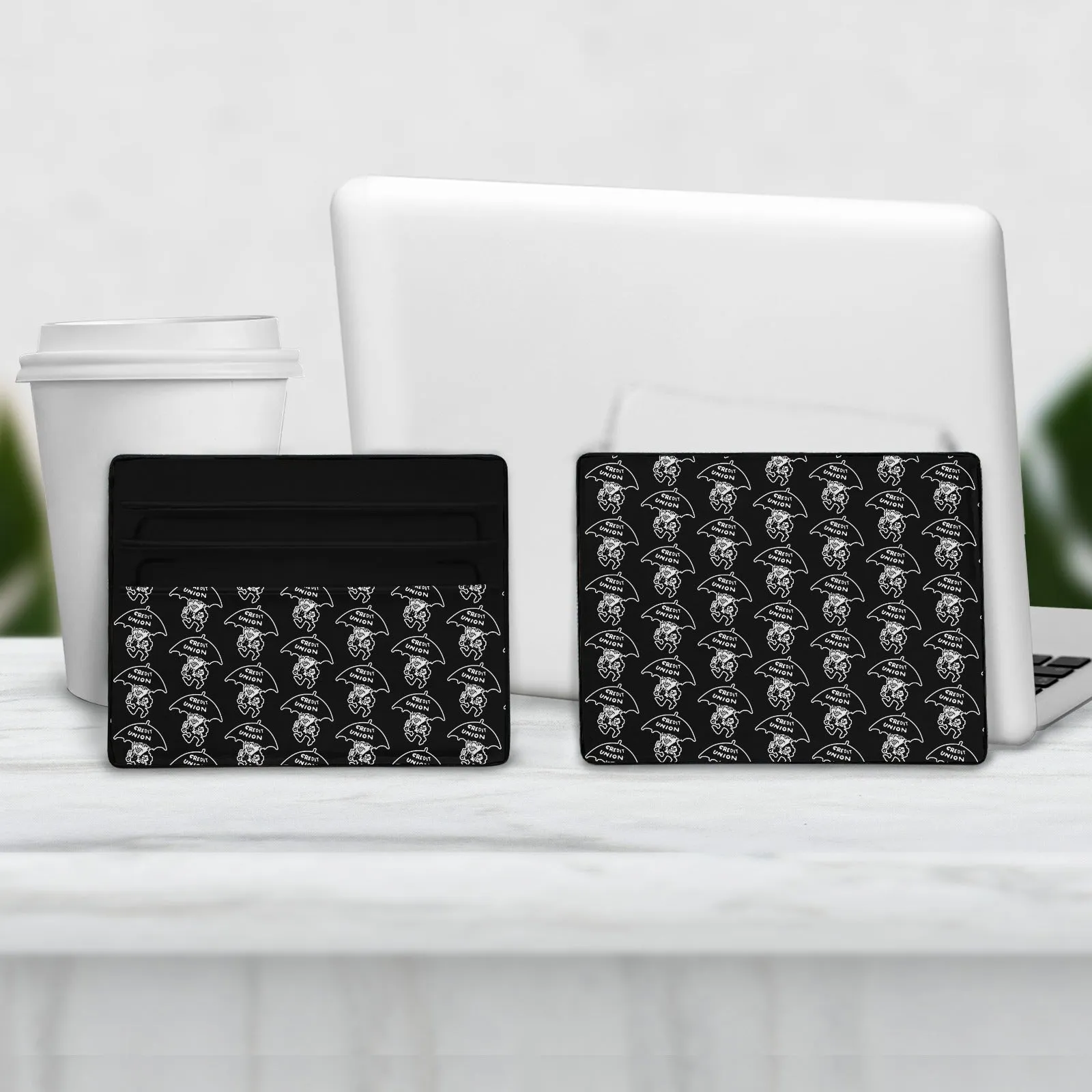 Two-Sided Card Holder/Wallet (Black)