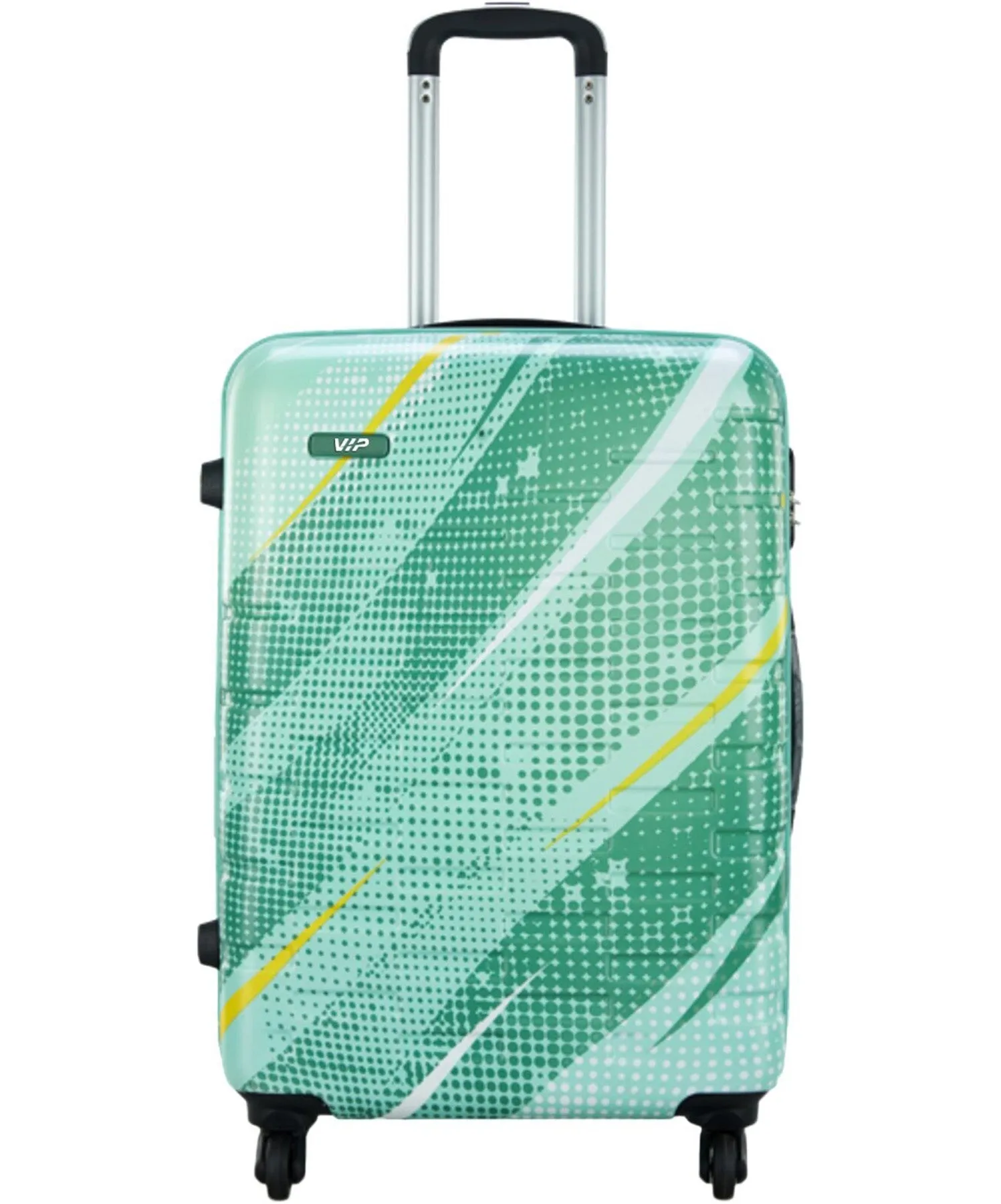 VIP Radiance Active 65cm, 4 Wheel Hard Case Trolley ,Green, RADIANCE ACTIVE65GN