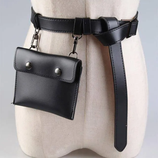 Waist Pack, Flap Fanny Bag