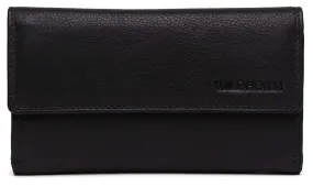 WildHorn® Black Genuine Leather Wallets for Women