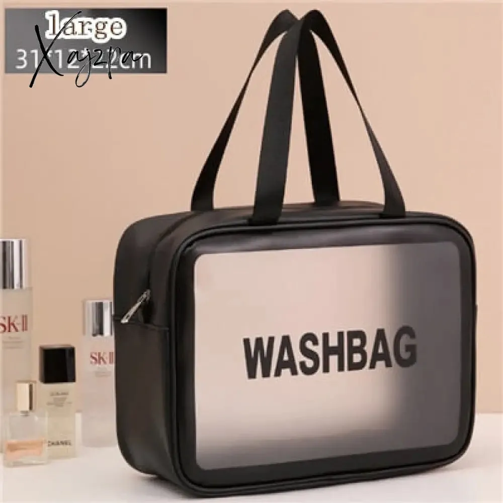 Xajzpa - Women Portable Travel Wash Bag Female Transparent Waterproof Makeup Storage Pouch Large Capacity Cosmetic Organizer Beauty Case